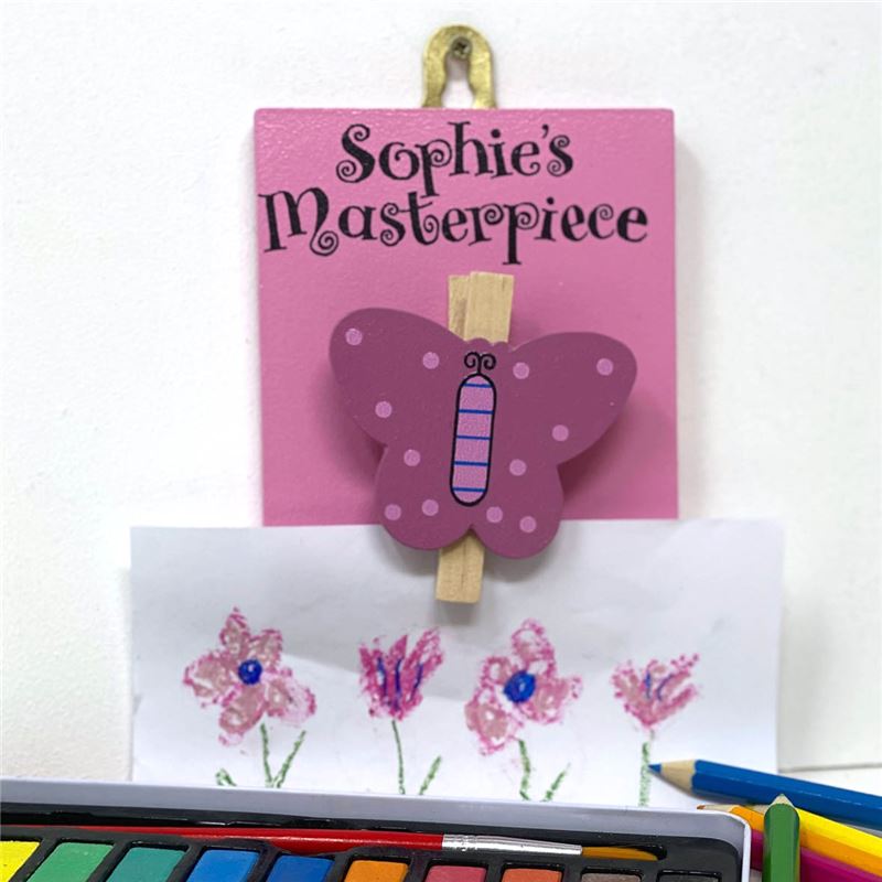 Order Personalised Masterpiece Peg Butterfly
